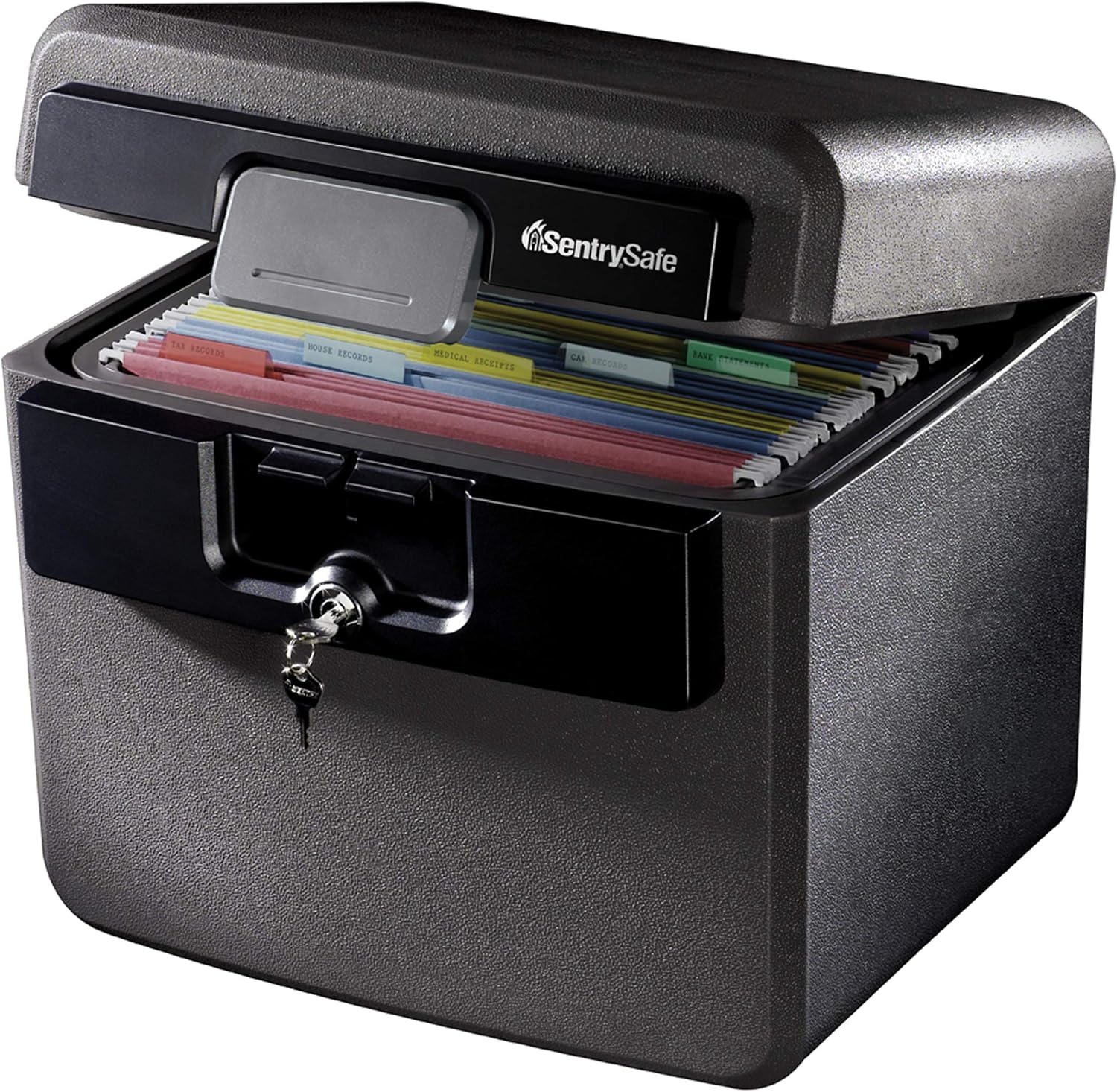 Our pick: SentrySafe Fireproof/Waterproof File Box